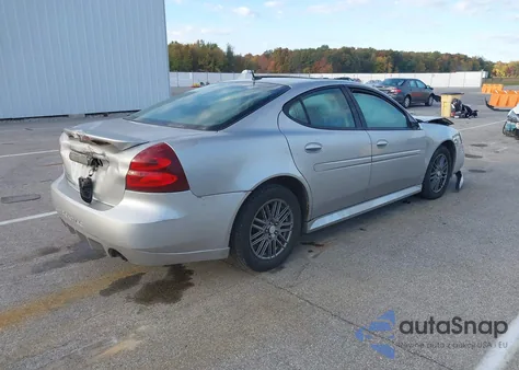 2008 Pontiac Grand Prix z USA, uszkodzony, nr VIN 2G2WP582081137310
